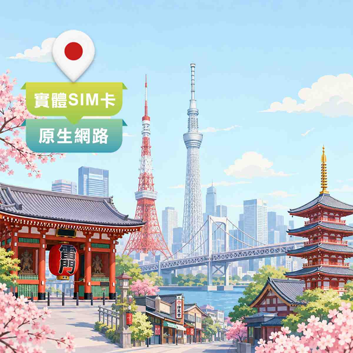 日本SIM卡｜SoftBank、IIJ(docomo)原生網路｜高速上網吃到飽
