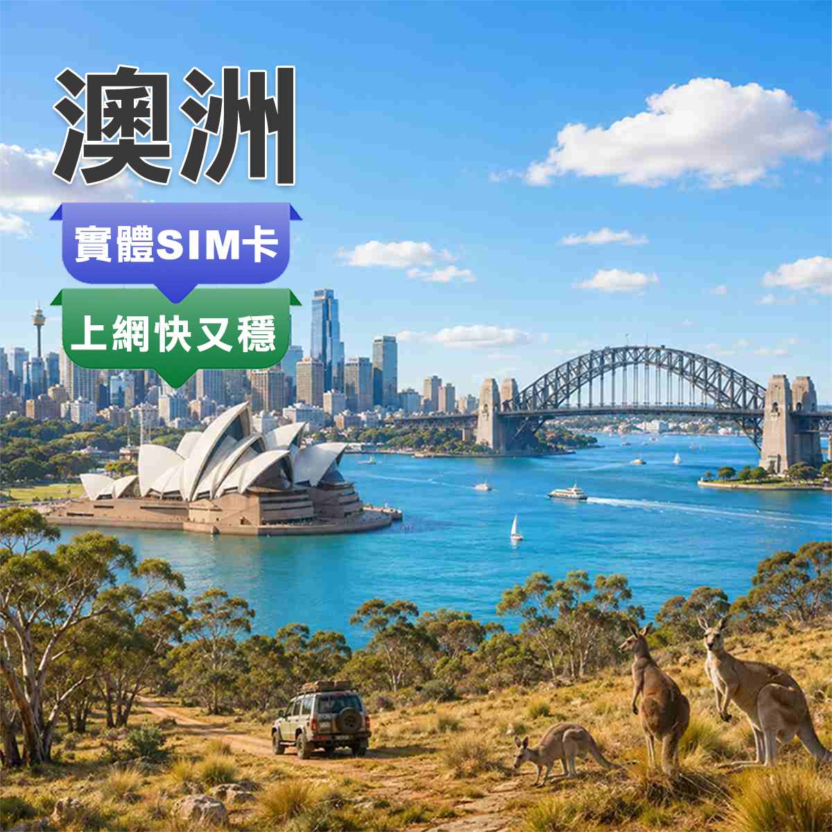 澳洲SIM卡｜OPTUS訊號網路｜上網吃到飽