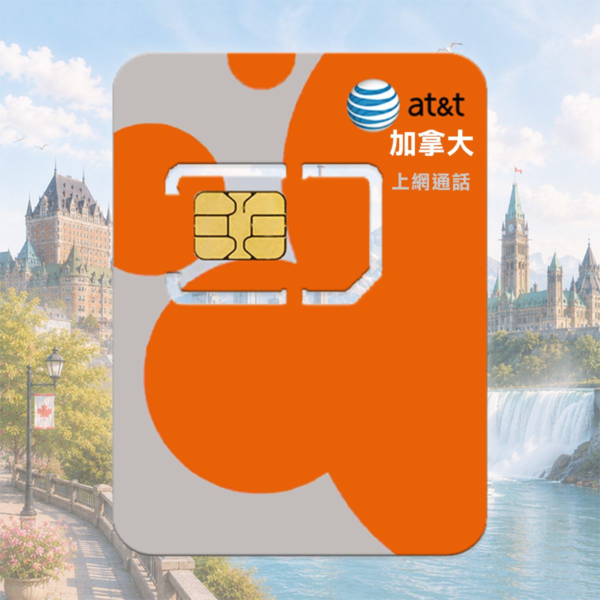 加拿大SIM卡｜第一大電信 Rogers 訊號網路｜上網含通話