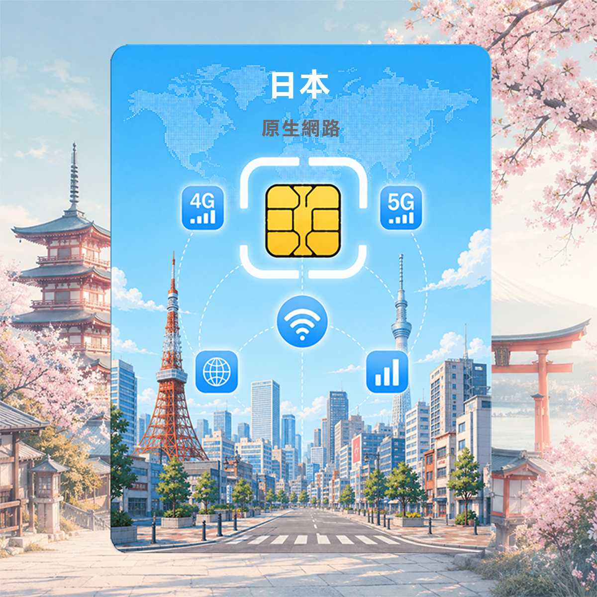 日本SIM卡｜SoftBank、IIJ(docomo)原生網路｜上網吃到飽