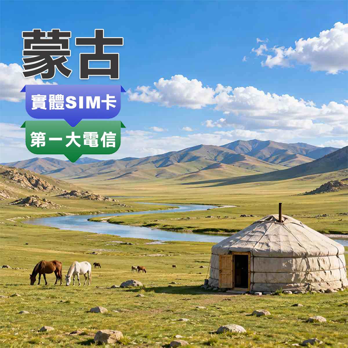 蒙古SIM卡｜高速上網｜轉機可用
