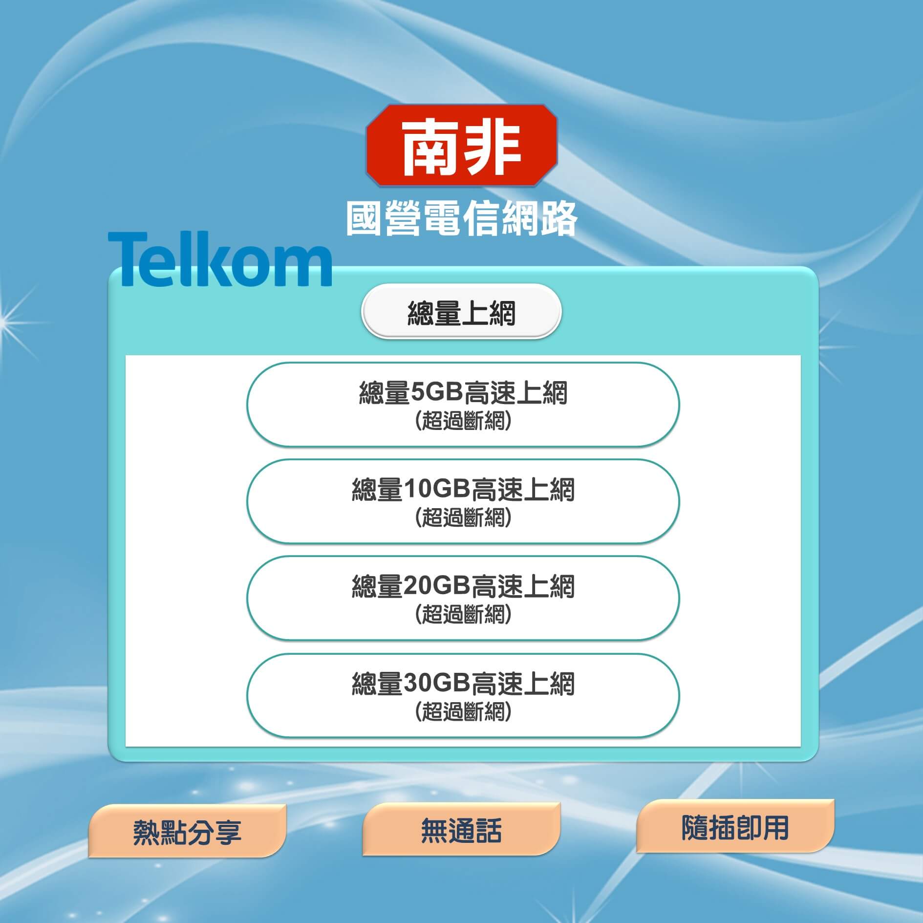 【南非上網卡】尋寶探險首選 高速上網SIM卡