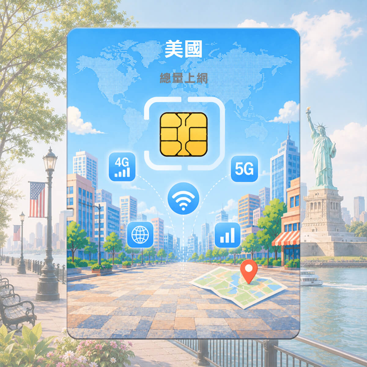 【美國上網卡】第一大電信at&t訊號網路 高速上網SIM卡