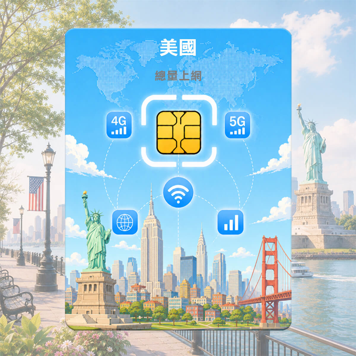 【美國上網卡】第一大電信at&t訊號網路 高速上網SIM卡